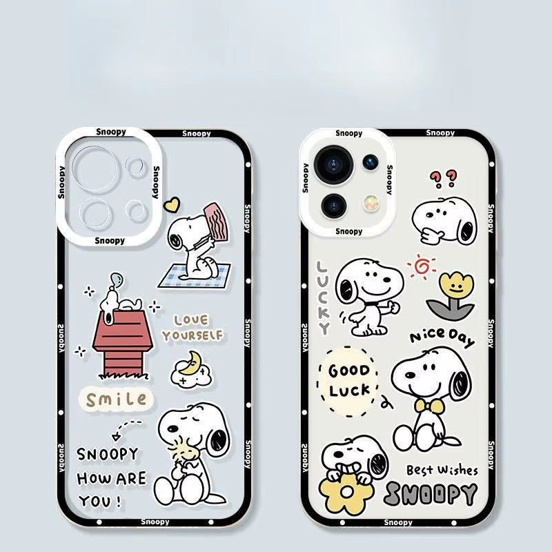 Cute Snoopy Phone Cases - IPhone 12 to 16 Pro Max