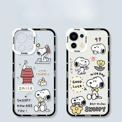 Cute Snoopy Phone Cases - IPhone 12 to 16 Pro Max