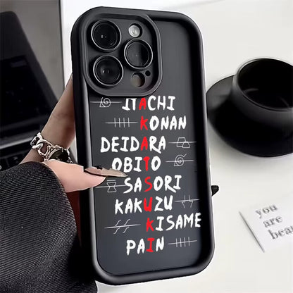 Naruto Anime TPU Phone Cases - IPhone 12 to 16 Pro Max