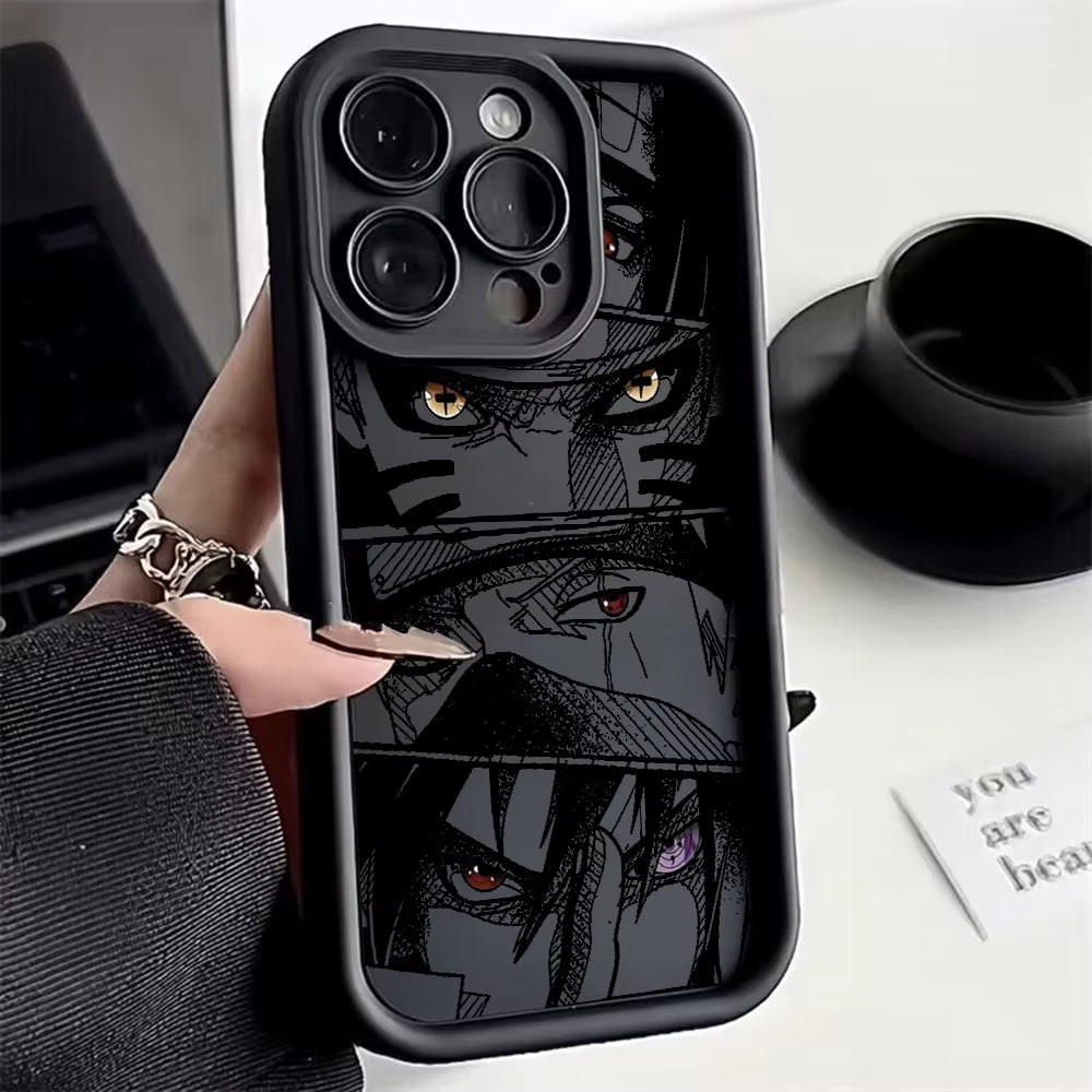 Naruto Anime TPU Phone Cases - IPhone 12 to 16 Pro Max