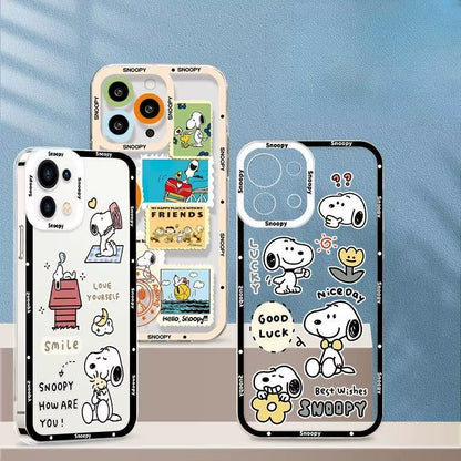 Cute Snoopy Phone Cases - IPhone 12 to 16 Pro Max