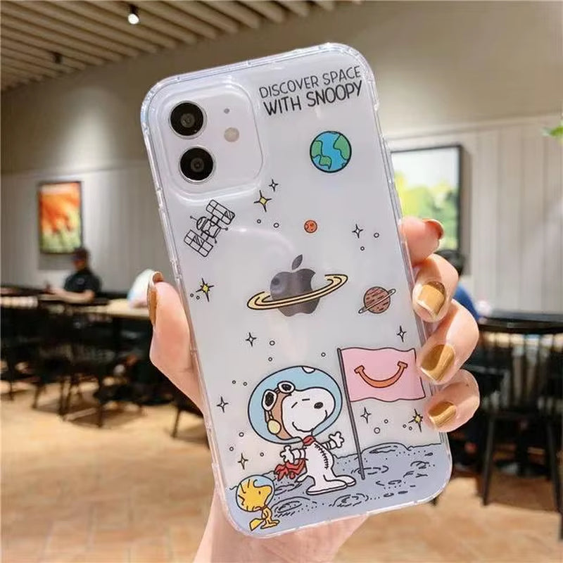 Cute Snoopy Phone Cases - IPhone 12 to 16 Pro Max