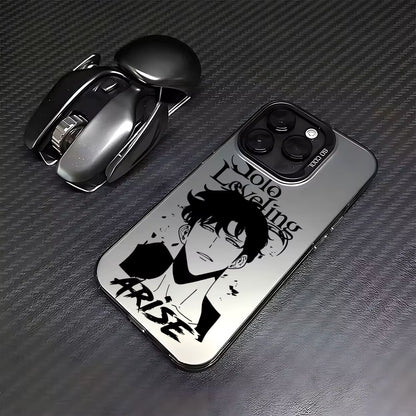 Anime Solo Leveling Matte Phone Cases - IPhone 11 to 16 Pro Max