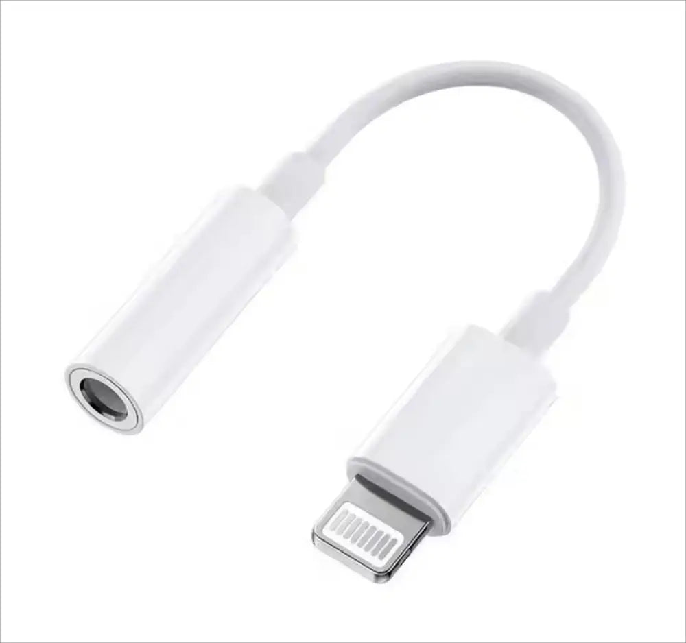 iOS Adapter to 3.5mm AUX Cable – Audio Female Adapter to Male for iPhone 11 - 14