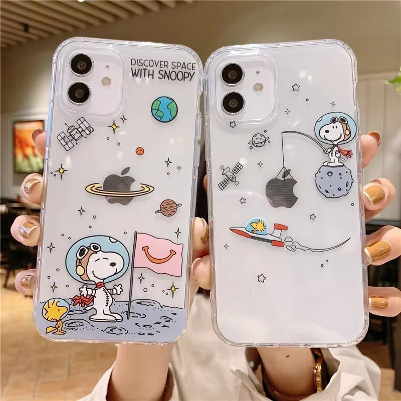 Cute Snoopy Phone Cases - IPhone 12 to 16 Pro Max