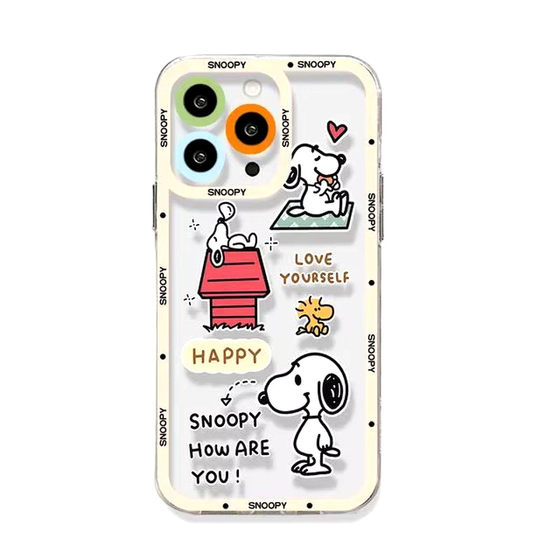 Cute Snoopy Phone Cases - IPhone 12 to 16 Pro Max