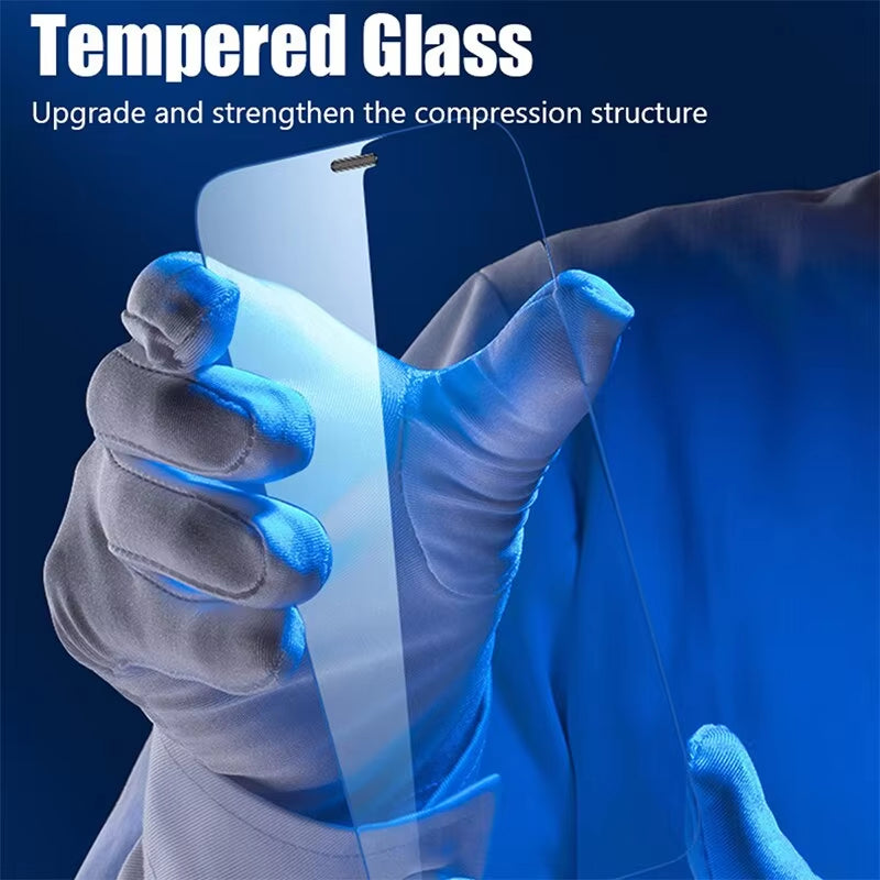 4X Tempered Glass Screen Protector - IPhone 11 to 16 Pro Max